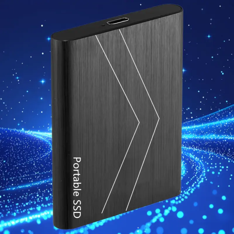 Ultra Thin Portable External Solid State Drive 2TB 4TB Large Volume Digital Storage Expansion Equipment