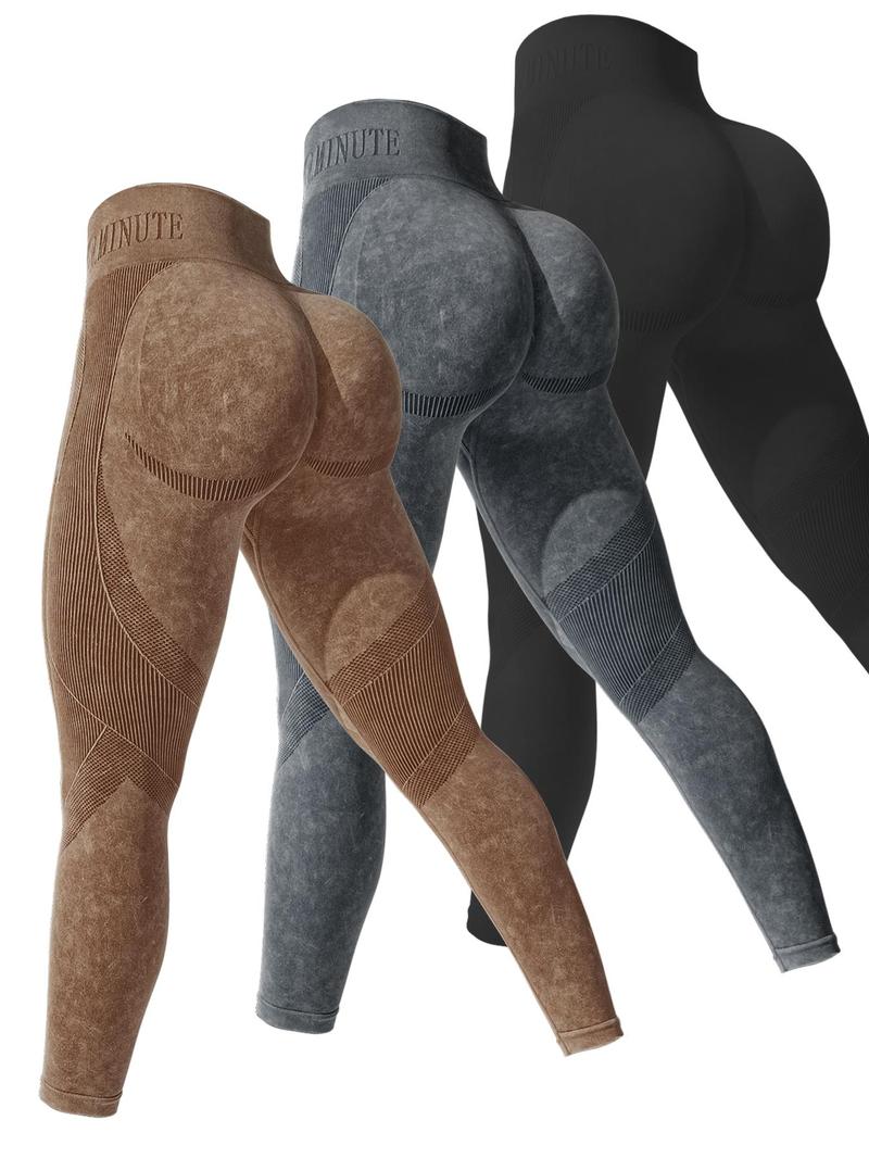 Women's Solid Sports High Stretch Leggings, Ladies Sportswear, Workout Gym Leggings, Fitness Yoga Pants for Women