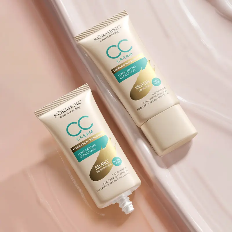 Color Correcting CC Cream Daily Face Makeup, Lightweight Long Lasting Concealer, Even Skin Tone Nude Foundation for Women, Hydrating Breathable Makeup for Everyday Outdoor