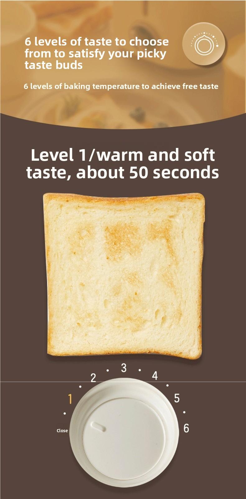 Household Automatic 2 Slice Toaster & Sandwich Breakfast Machine, Compact Bread Warmer for Quick Toast and Homemade Morning Meals Household Automatic 2 Slice Toaster & Sandwich Breakfast Machine, Compact Bread Warmer for Quick Toast and Homemade Morning Meals