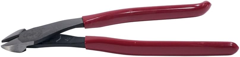 9-Inch Diagonal Cutting Pliers with High Leverage Design, Ideal for Rebar Cutting and Bending