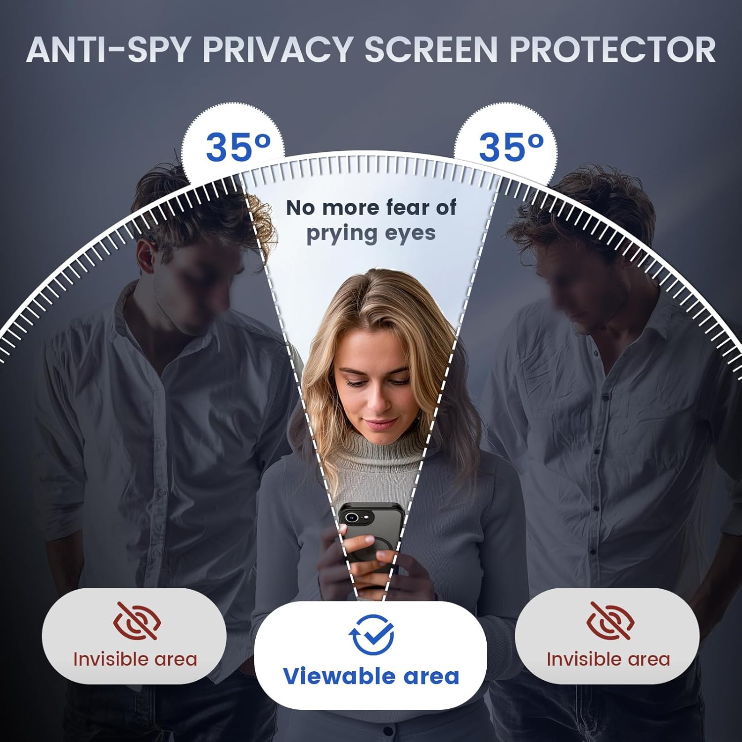 for  16e 2025 Case Compatible with MagSafe, [with  Screen Protector] Translucent Shockproof Slim Protective Phone Case for  16e 6.1 inch, Black