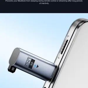 Type-C Lock Screen Device 4K HD Anti-Sleep, Remote Virtual Display for MAC/win, AI Skills & AI agent Proxy Runtime, No Monitor Needed, Remote Control