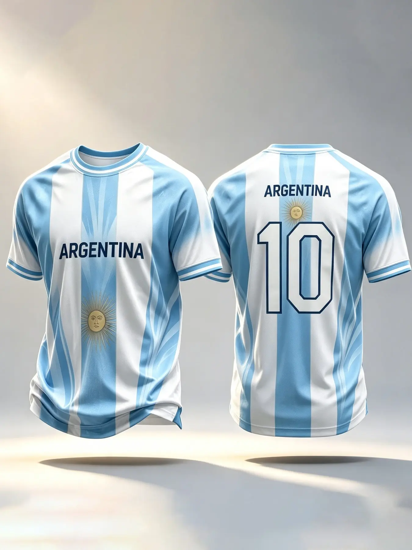 2026 Summer Men's 3D Printed Short Sleeve T-Shirt, Breathable Soccer Team Jersey, Quick-Dry Polyester, Retro Flag Pattern, World Cup Fan Shirt