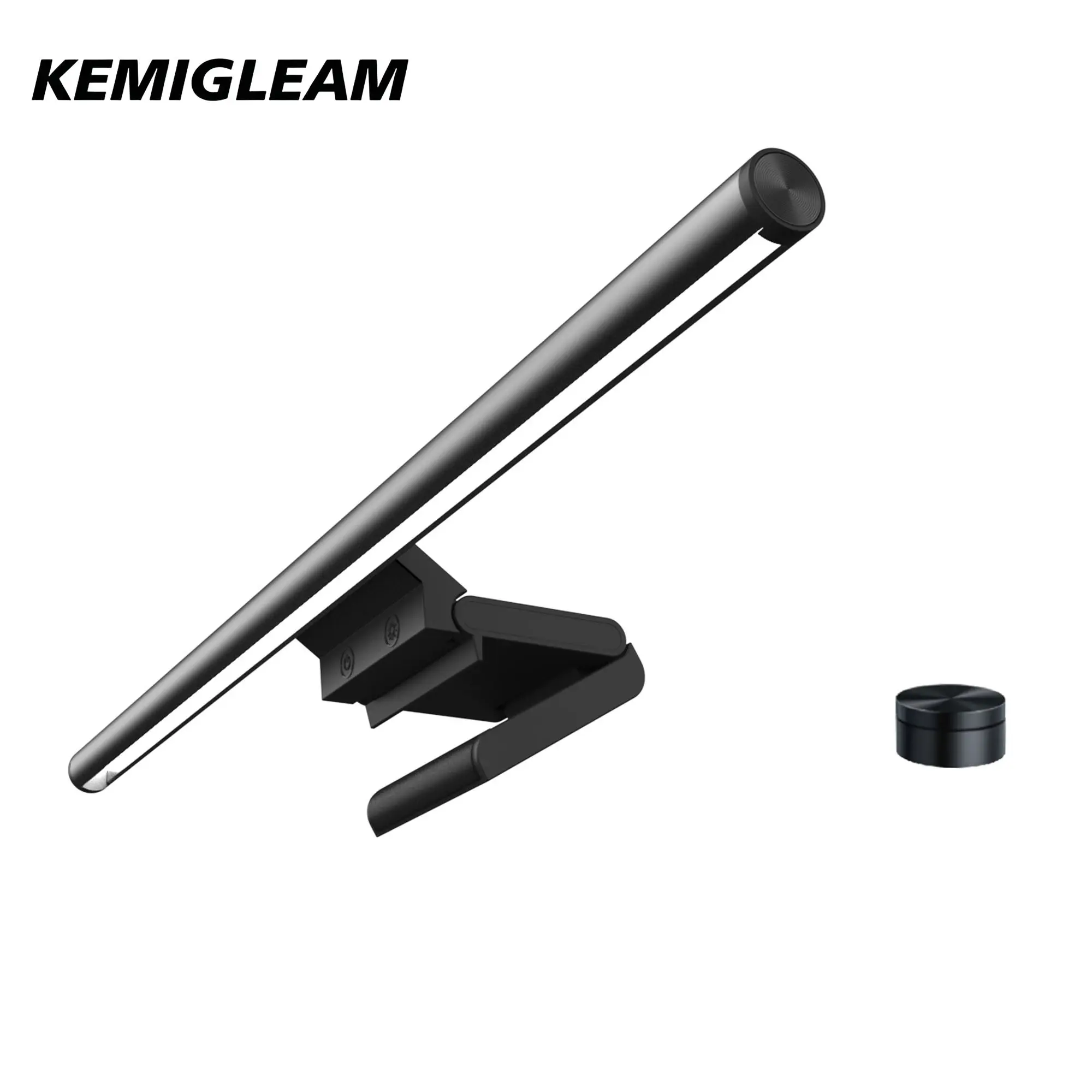 KEMIGLEAM DT02-1P Wireless Remote Control Computer Screen Lamp, Eye Protection Ra97 High Color Rendering, Desktop Monitor Light, Led Light Source