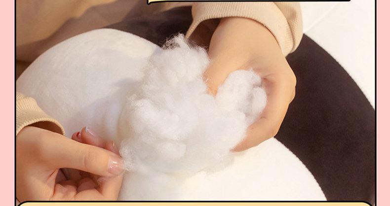 50-130cm Giant Panda Plush Toy Cylidrical Animal Bolster Pillow Koala Stuffed Plushie Sleeping Friend