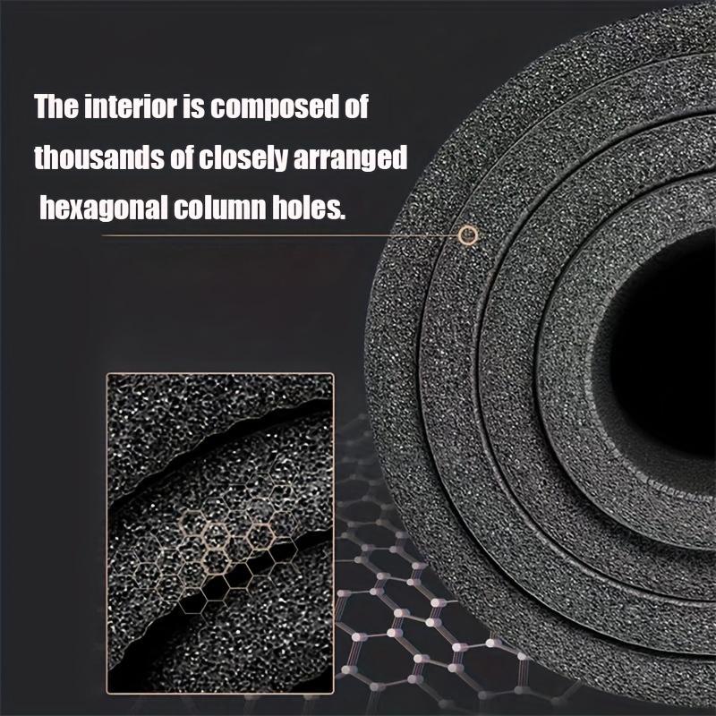 Thickened Non-slip Yoga Mat, Unisex Suitable for Men's Yoga Mat, Fitness Mat, Home Floor Mat, Soundproof and Shock-absorbing, Indoor Sports Non-slip Thickened