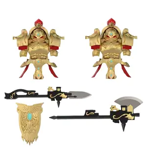 2026 new 1 Set Golden Eagle Knight Figure Model with Various Equipment, Perfect for Decoration, Display, Collection and Gift