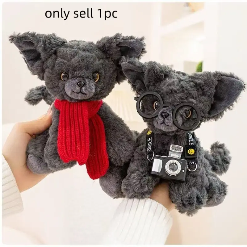 Devon Cat Plush Doll Ornament, Cute Kitty Companion Decor, New Year Gift, Christmas Present, Soft and Adorable Design