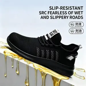 New Style Men's-Women's Chef Lace Sneakers - Anti-Slip, Oil-Resistant, Shock-Absorbing, Breathable, Wear-Resistant Athletic Footwear, Casual Walking Shoes for Daily Kitchen Work