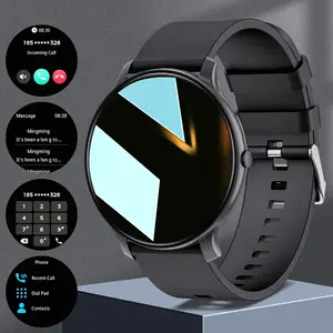 Hot New Unisex Smart Watch Gift, Full Touch Screen Bluetooth Calling Smartwatch for Men & Women, Sports Modes, Pedometer, Distance & Calorie Display, Heart Rate & Blood Oxygen, Holiday Gift Wearable