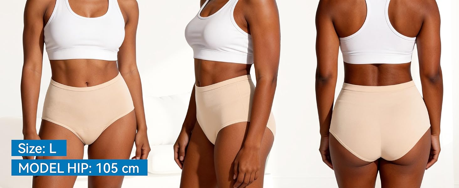 Urinary Incontinence Postpartum Underwear for Women Washable Leak Proof Odor Control 56ml Absorbency Brief 1 Pack (Brown, XL) Urinary Incontinence Postpartum Underwear for Women Washable Leak Proof Odor Control 56ml Absorbency Brief 1 Pack (Brown, XL)