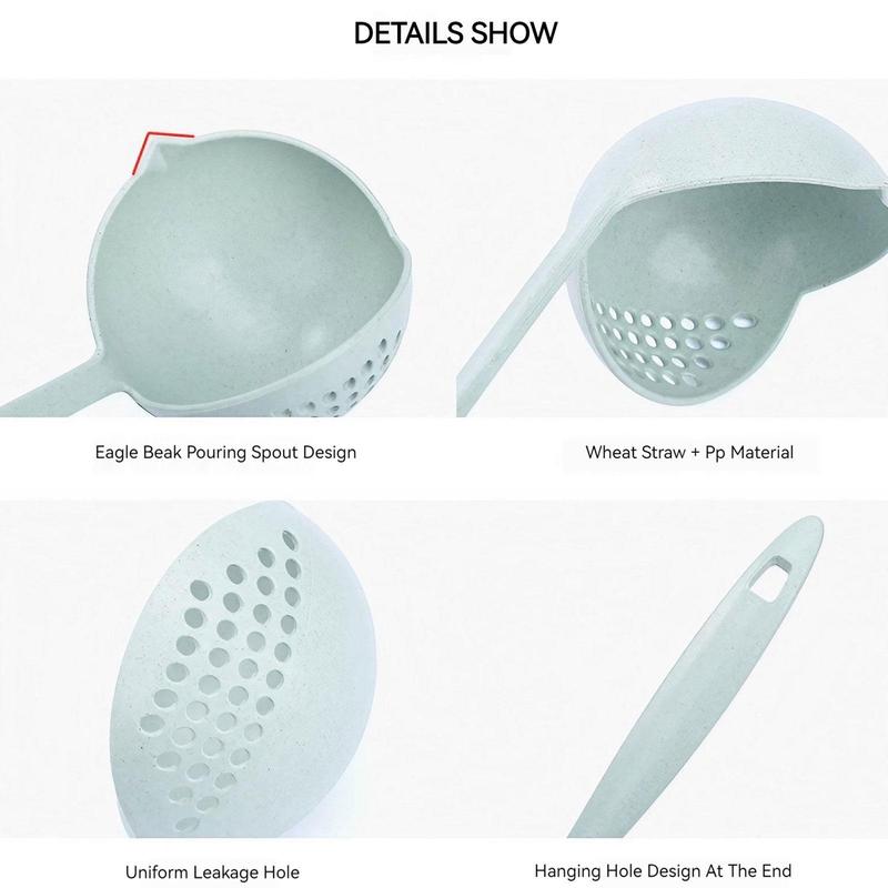 Stainless Steel Slotted Spoon for Cooking, Non-Stick Soup Ladle with Long Handle, Pasta Strainer & Skimmer, Easy-Clean Kitchen Tool for Frying, Baking, Serving. Heat-Resistant & Durable.