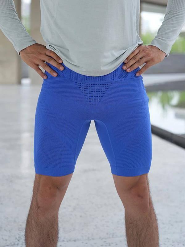 Kyn Apparel Sports Running Jogging Shorts Mens Cycling Breathable Elastic Slim Fit Shorts Summer Fashion Letter Print Men's Quick-dry Shorts