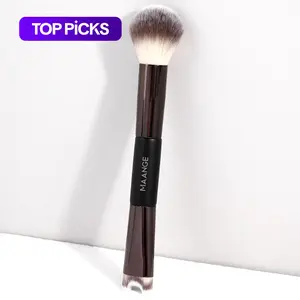 Dual Head Makeup Brush, Multifunctional Makeup Brush, 1 Count Blush Brush, Loose Powder Brush, Nose Shadow Brush, Highlighting Brush, Makeup Tools Gift for Women & Girl #TOP PICKS