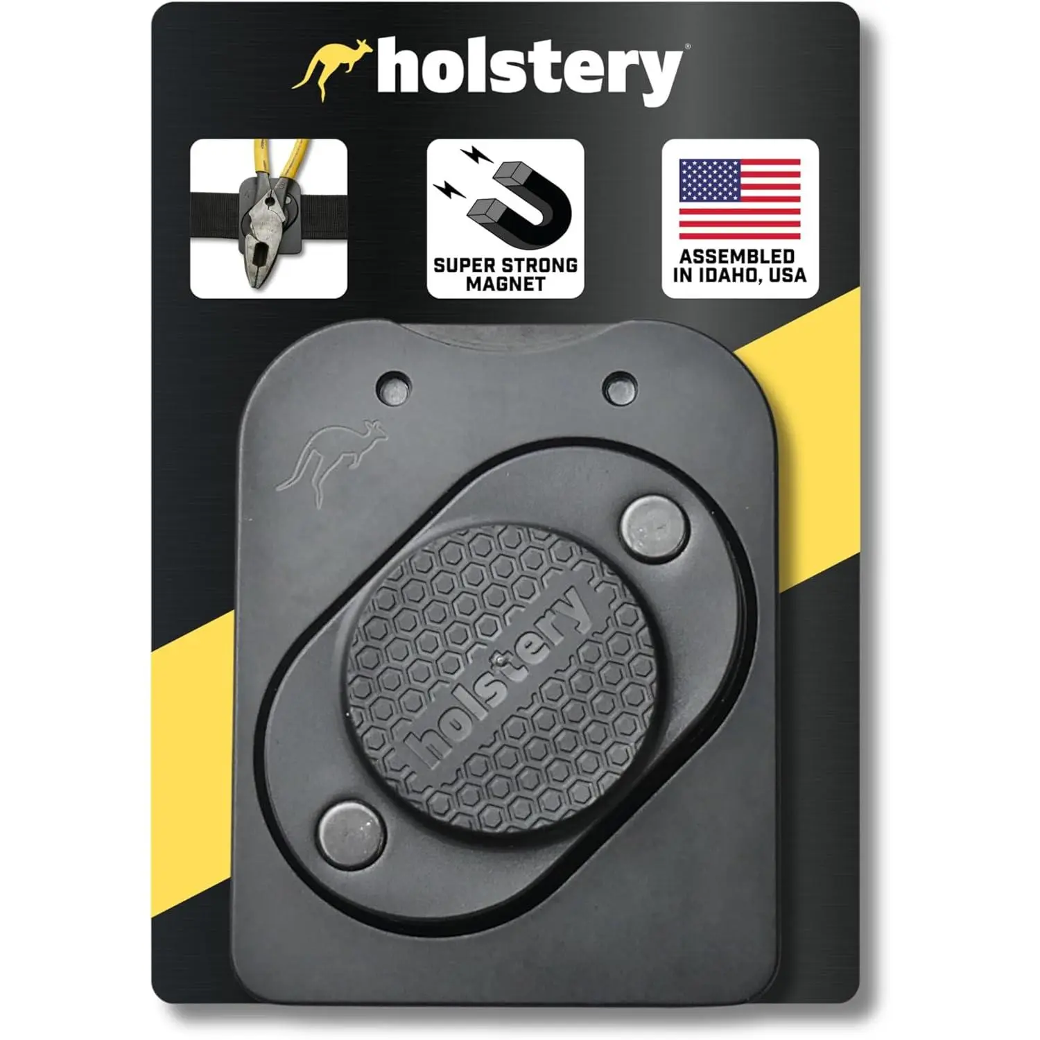 MagMaster| Tool Holder - - Clip-On Any Belt, or - Assembled in USA