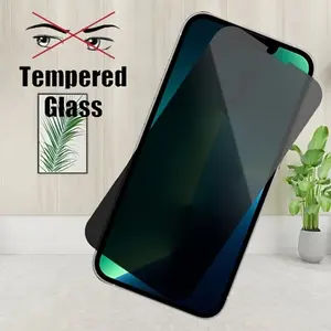 Privacy Glass For iPhone 17/1 7Air/17 Pro/17 Pro Max iPhone 16 15 14 13 12 11 Pro Max, 2-Pack Anti-Spy Screen Protectors For iPhone 17/1 7Air/17 Pro/17 Pro Max iPhone Xs Max X Xr 13 12, 9H Hardness Tempered Glass Protective Film