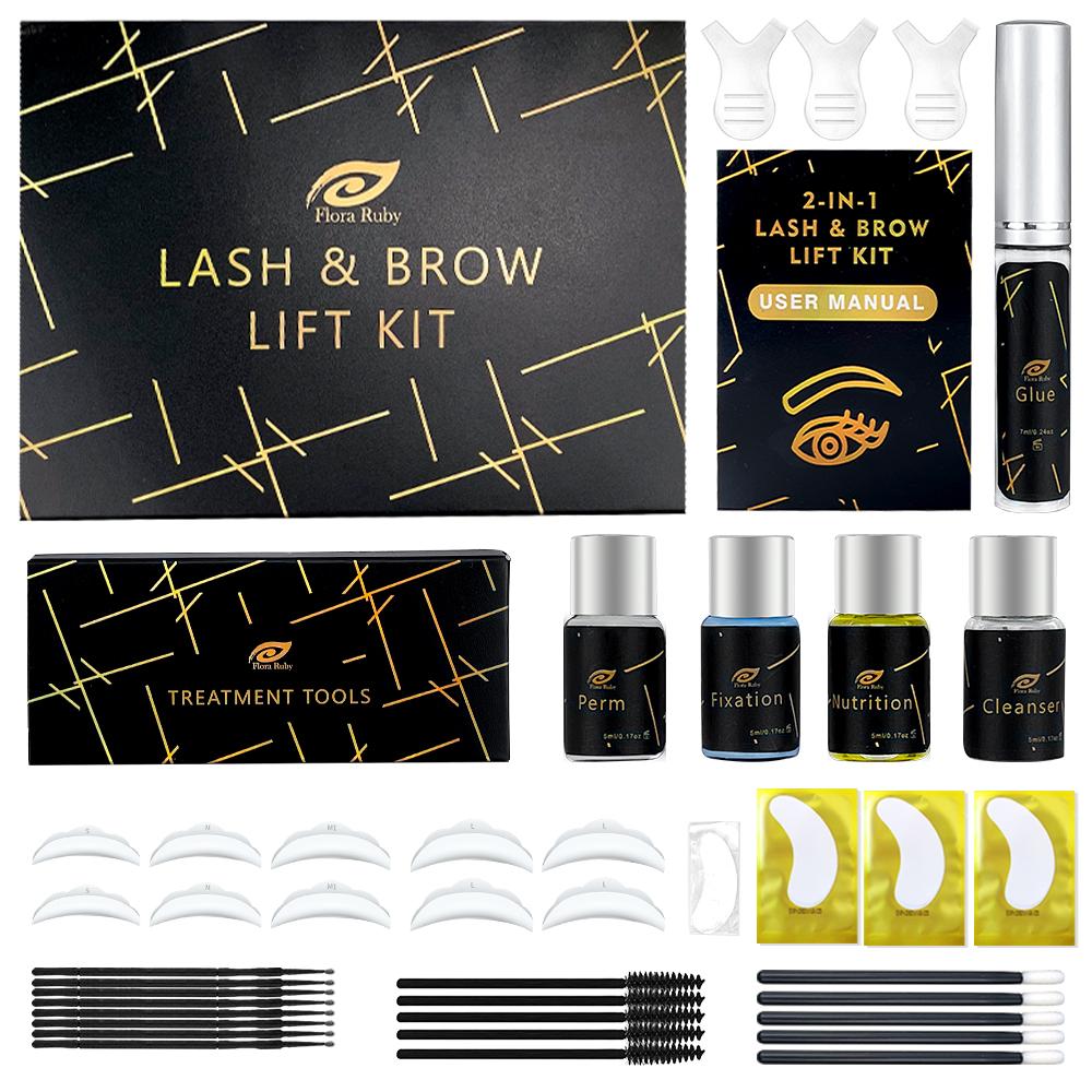 2 in 1 Eyelash & Eyebrow Lifting Kit, 1 Box Professional Eyelash Eyebrow Perm Set for Quick Lifting & Voluminous Coloring, Daily Makeup Kit for Home and Salon Diy, Makeup Products, Black Cosmetic, Brow Fixing Gel, Cosmetics Kit, Eyebrow Tint Kit 2 in 1 Eyelash & Eyebrow Lifting Kit, 1 Box Professional Eyelash Eyebrow Perm Set for Quick Lifting & Voluminous Coloring, Daily Makeup Kit for Home and Salon Diy, Makeup Products, Black Cosmetic, Brow Fixing Gel, Cosmetics Kit, Eyebrow Tint Kit