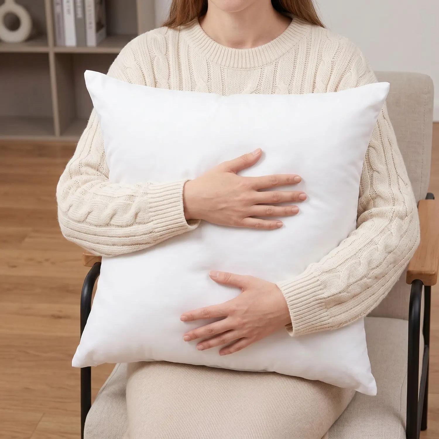 1Pc Square pillow with high elasticity and softness, suitable for home sofa, bedroom decoration, living room comfortable cushion, Home Decorative Cushion, and comfortable accessories