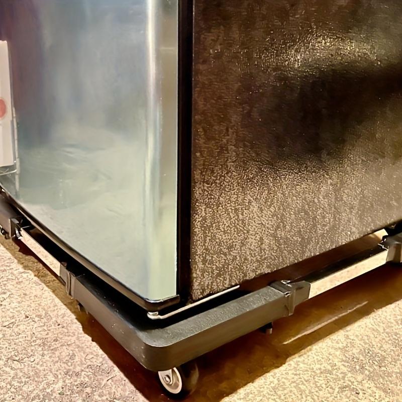 Washing Machine Base, Thickened Shockproof Adjustable Bracket with Universal Wheel, Appliance Wheels, Refrigerator Base Bracket, Household Appliances Accessories, Appliance Bases