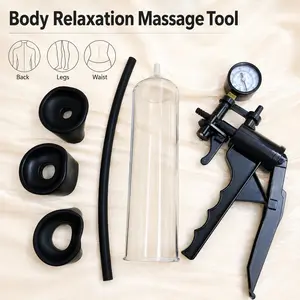 Multi-Use Personal Care Massage Tool, Portable Muscle Relaxer for Shower, Office, Gym, Home, Easy to Use Body Relaxation Device