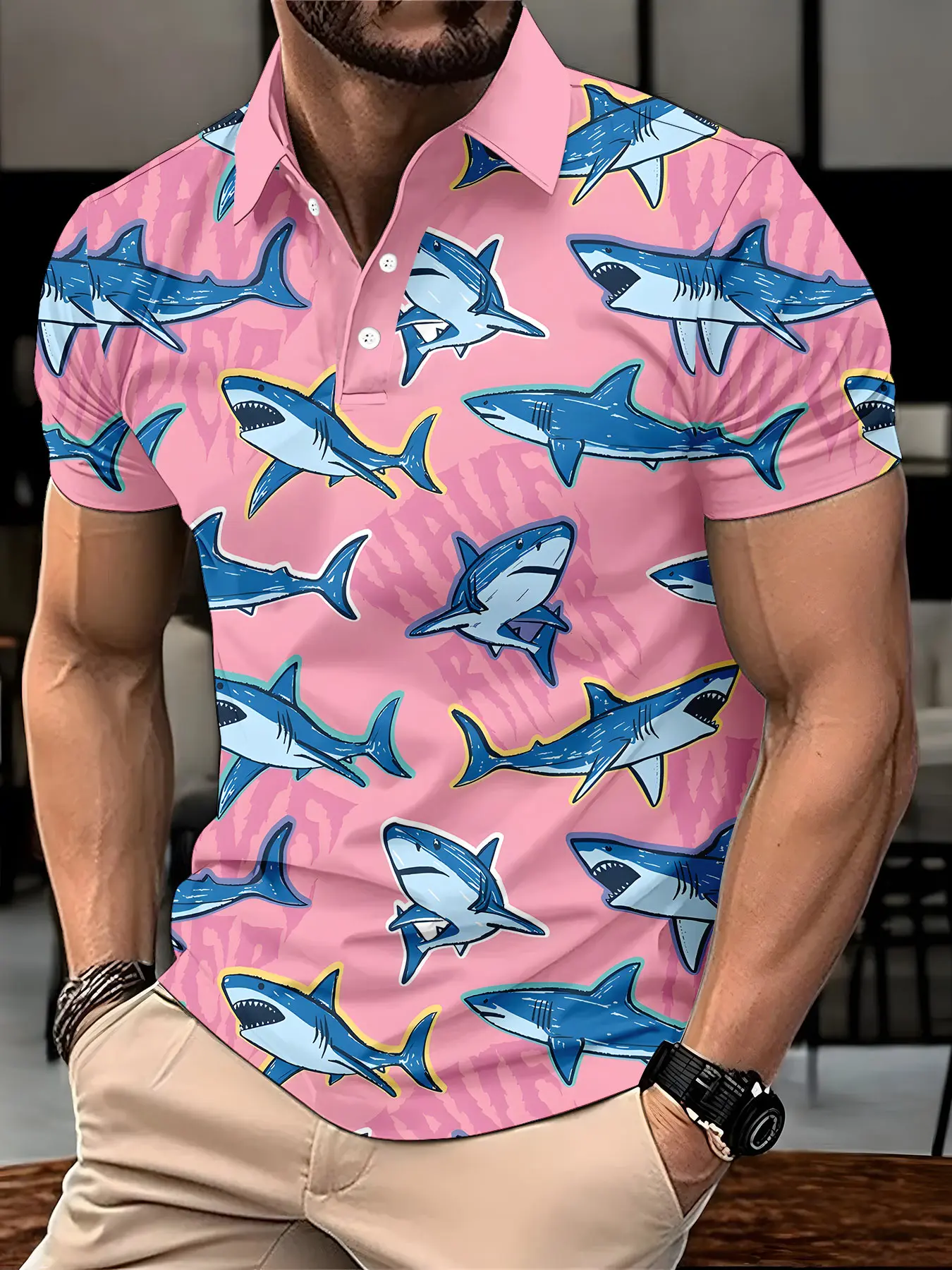 Sweat-Wicking Quick Dry 3D Polo, Sport & Casual Dual Use