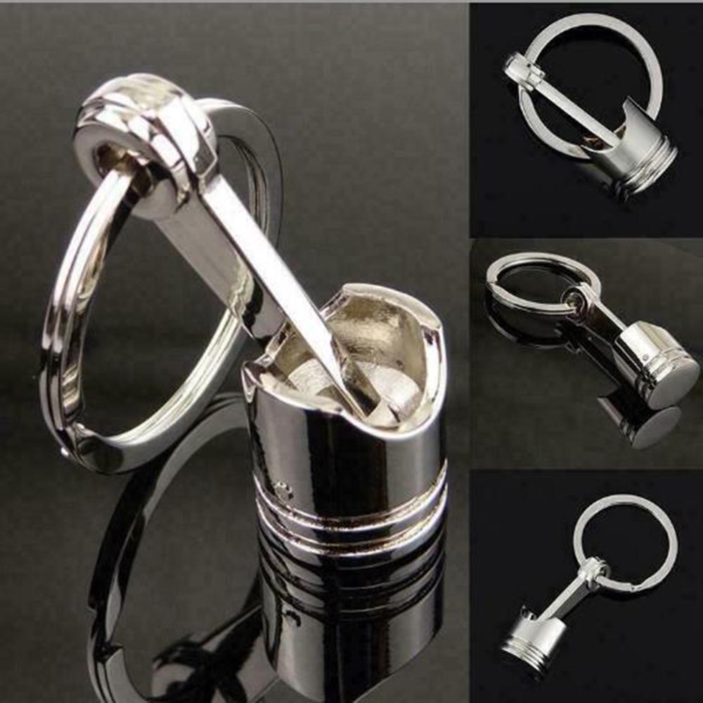 Car Engine Piston Keychain, Piston Keychain, Car Engine Keychain Decorative Accessories