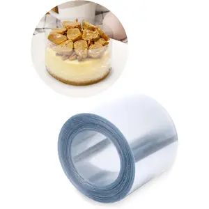 2 x 600 in (50ft) Acetate Roll Acetate Sheets for Baking Cake Wrapping Plastic Acetato para Pasteles y Reposteria