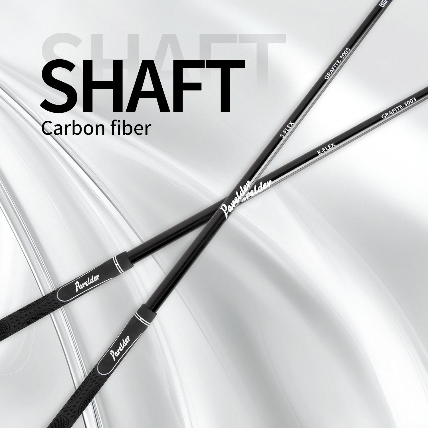 WUDAY Men's right hand Golf Hybrid Loft (17°/20°/23°/26°)| S/R Flex with Premium Rubber Grips and Carbon Fiber Shaft| Aerodynamic Design for Max Distance & Forgiveness Golf Equipment