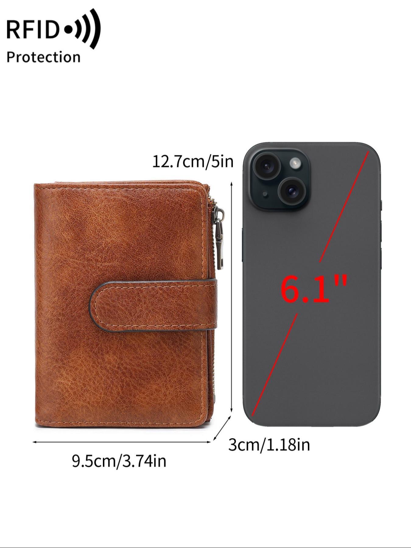 Women's Vintage Multi Card Slot, Portable Multi-functional Short Wallet, Casual Trendy Versatile High-quality Daily Wallet, Durable Fashion Wallet