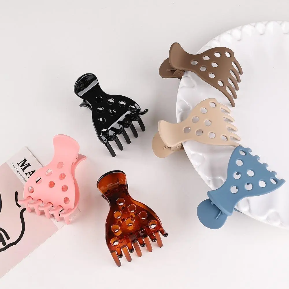 5|10PC 2026 New Retro Acrylic Hair Clips, Luxury Non-Slip Strong Hold Shark Claw Clips Vintage Tortoise Marble Finish For Women Daily & Party Updos