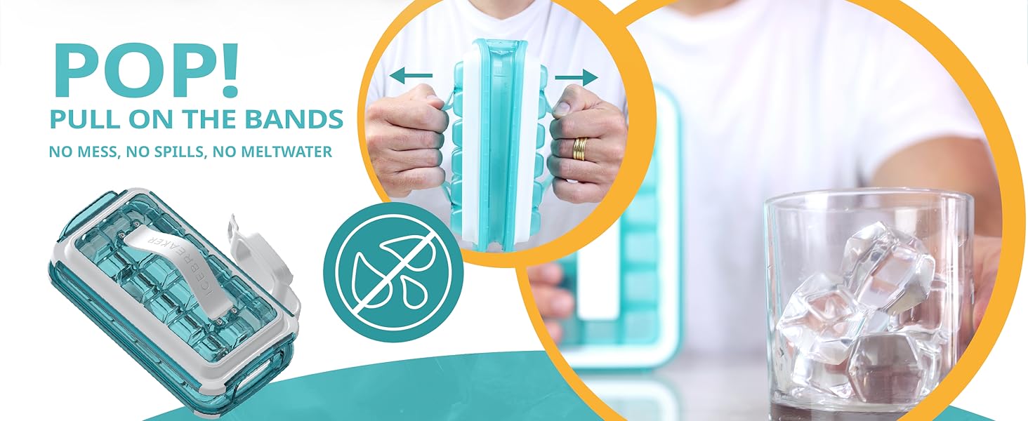 2.0 2024: Make And Serve Ice Without Ever Touching The Ice |   The Sanitary Silicone Ice Cube Tray for Freezer |   Patented Ice Trays for Freezer |   This Ice Cube Maker Makes 18 Cubes