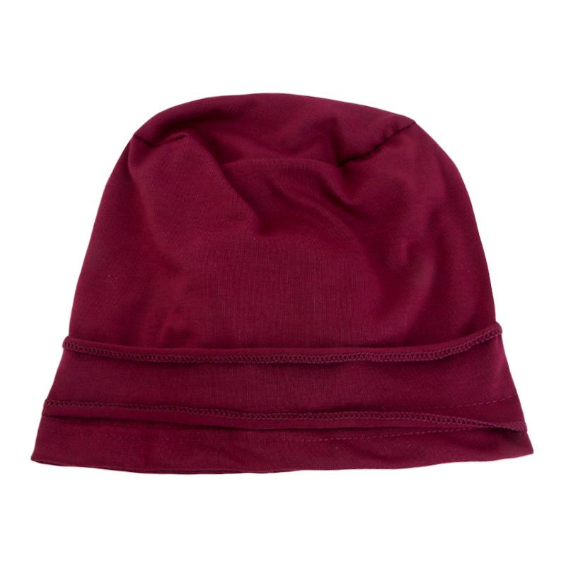 Cotton Floral Turban Hat, Stretch Beanie, Maternity & Chemo Cap