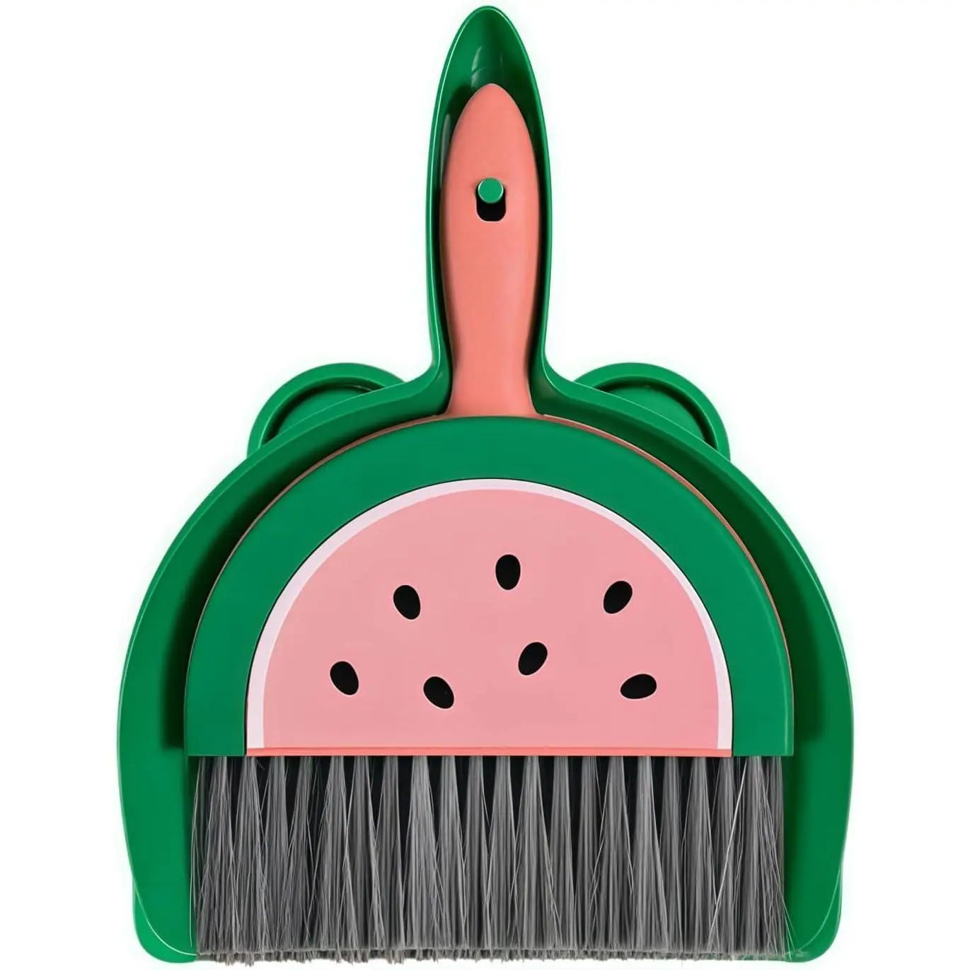1Pcs Small Broom and Dustpan Set Cute Little Yellow Green Hand Mini Broom and Dustpan Set for Home Sofas Kitchen Countertops Storage Shelves Bathrooms Pet Areas