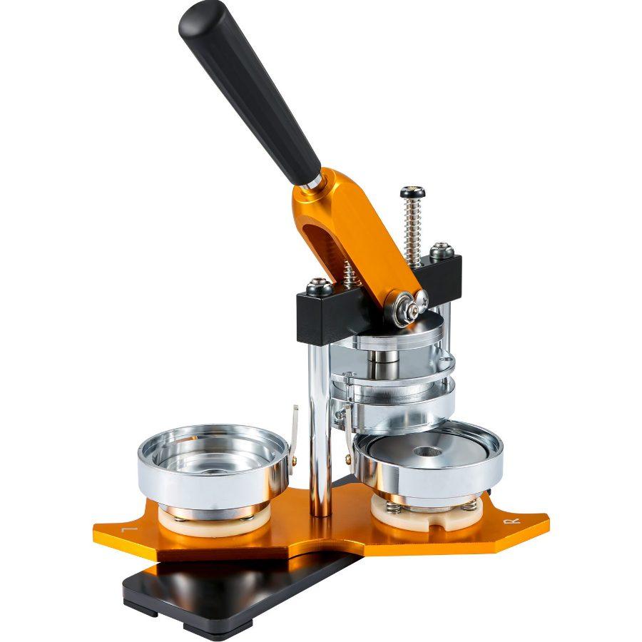 VEVOR Button Maker Machine, 75 mm (3 inch) Badge Punch Press Kit, Children Gifts Maker, Button Making Supplies with 100pcs Button Parts Circle Cutter Magic Book VEVOR Button Maker Machine, 75 mm (3 inch) Badge Punch Press Kit, Children Gifts Maker, Button Making Supplies with 100pcs Button Parts Circle Cutter Magic Book
