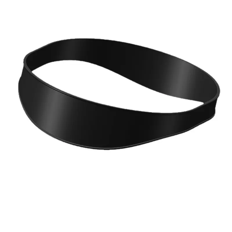 Men's Adjustable Silicone Hairband, Multi-Use Barber Tool for Home, Salon, Sports, Comfortable Hair Styling Accessory