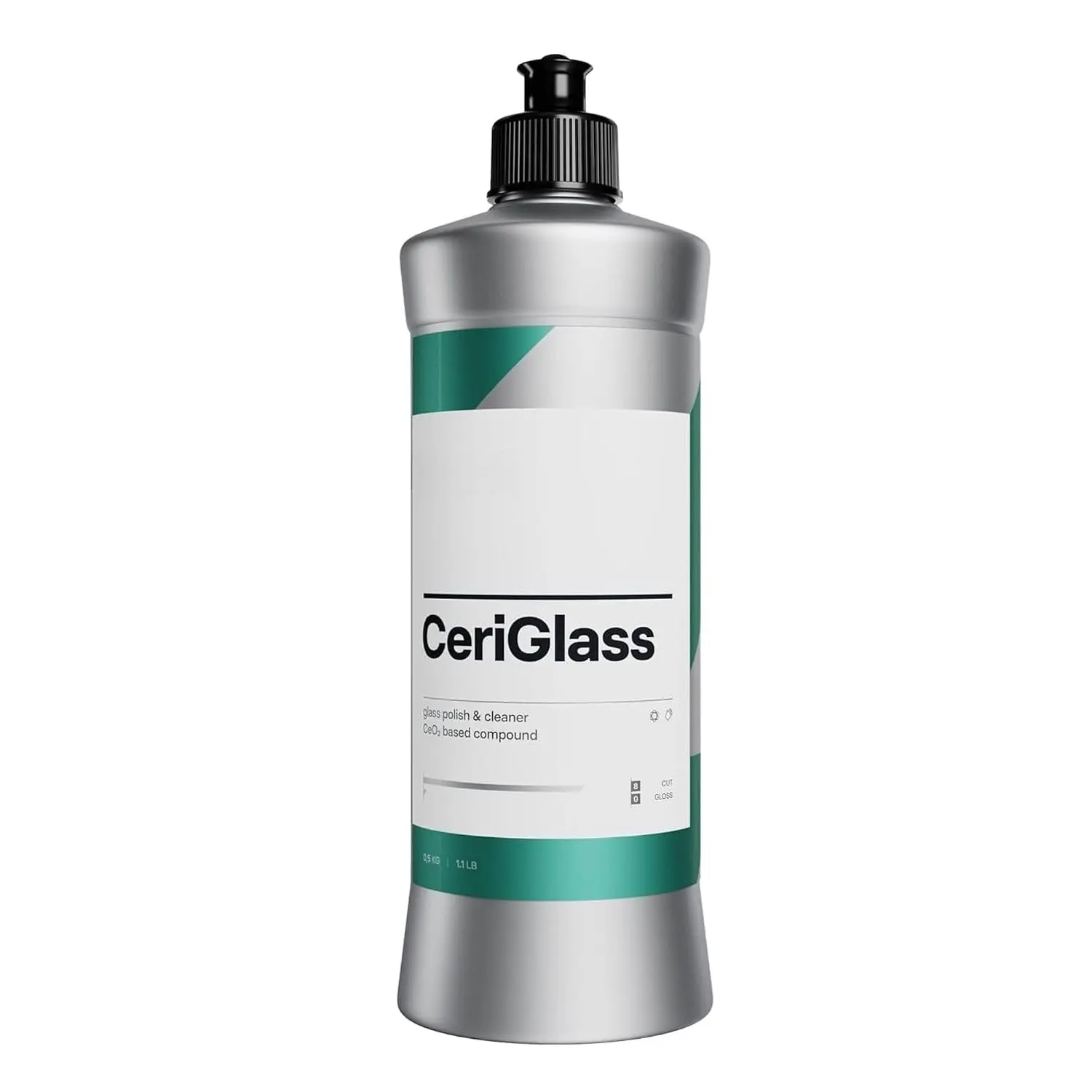 CeriGlass Glass Polish and Cleaner Compound - 500ml (17oz)