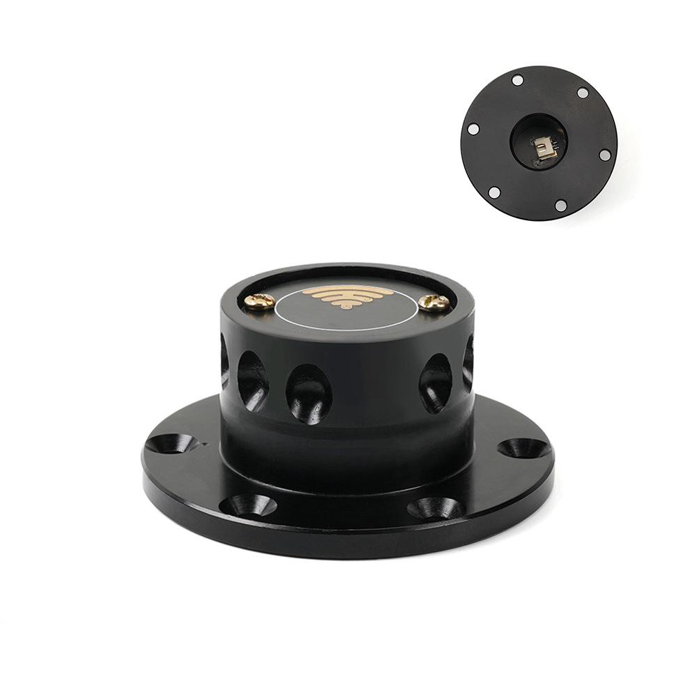 Car accessory modification aluminum steering wheel quick-release device suitable for racing simulators