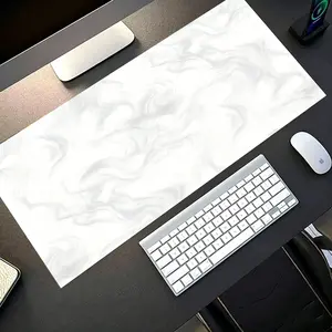Extra Large Gaming Mouse Pad, Diatomaceous Earth Material, Marble Design, Non-Slip Rubber Base, Washable & Durable, Ideal Gift