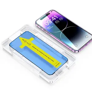 1PC Invisible Artifact Screen Protector for iPhone 17, Screen Protector HD Clear Auto Dust-Elimination -Dust Free Without Bubbles, Easy Installation,9H+ Hardness 4K  HD