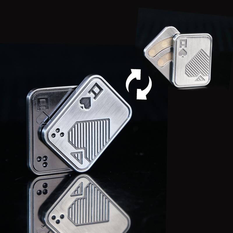 Magnetic Metal Fidget Toys for Adults & Teens, Stress Relief Fidgeting, Manual Rotation Stress Relief Toy, Office Decompression Tabletop Toy（Magnet style） #GLOBAL PICKS