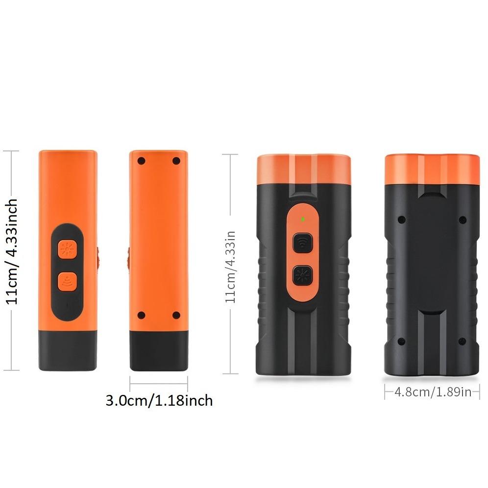 Rechargeable Sonic Dog Repeller, 1 Count Safe Sonic Frequency Transmitter, Anti Bark Device for Dogs, Professional Dog Training Tool