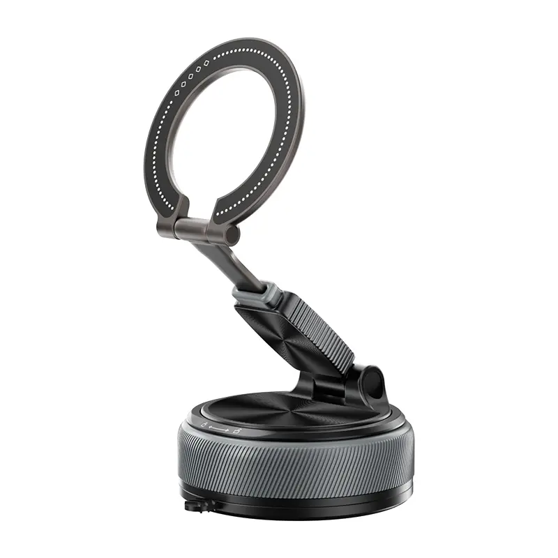 Split Suction Cup Magnetic Phone Mount for Car & Desk Use