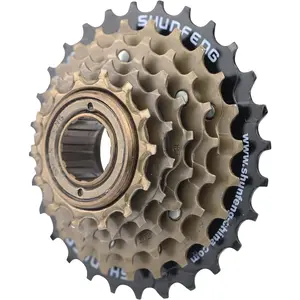 Freewheel 6/7/8 Speeds, 13-28T/ 14-28T Threaded Freewheel Screw  Cycling Replement Part for MTB, Cruiser