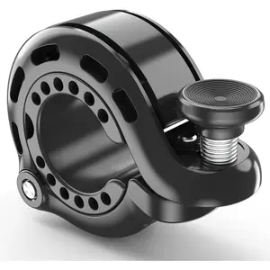 Bike Bell, Aluminum Alloy Bicycle Bells for Adults Kids Max 110 dB, Bike Horn Fit 22.2-31.8 mm Handlebar for Mountain Road Bike Scooter Ebike