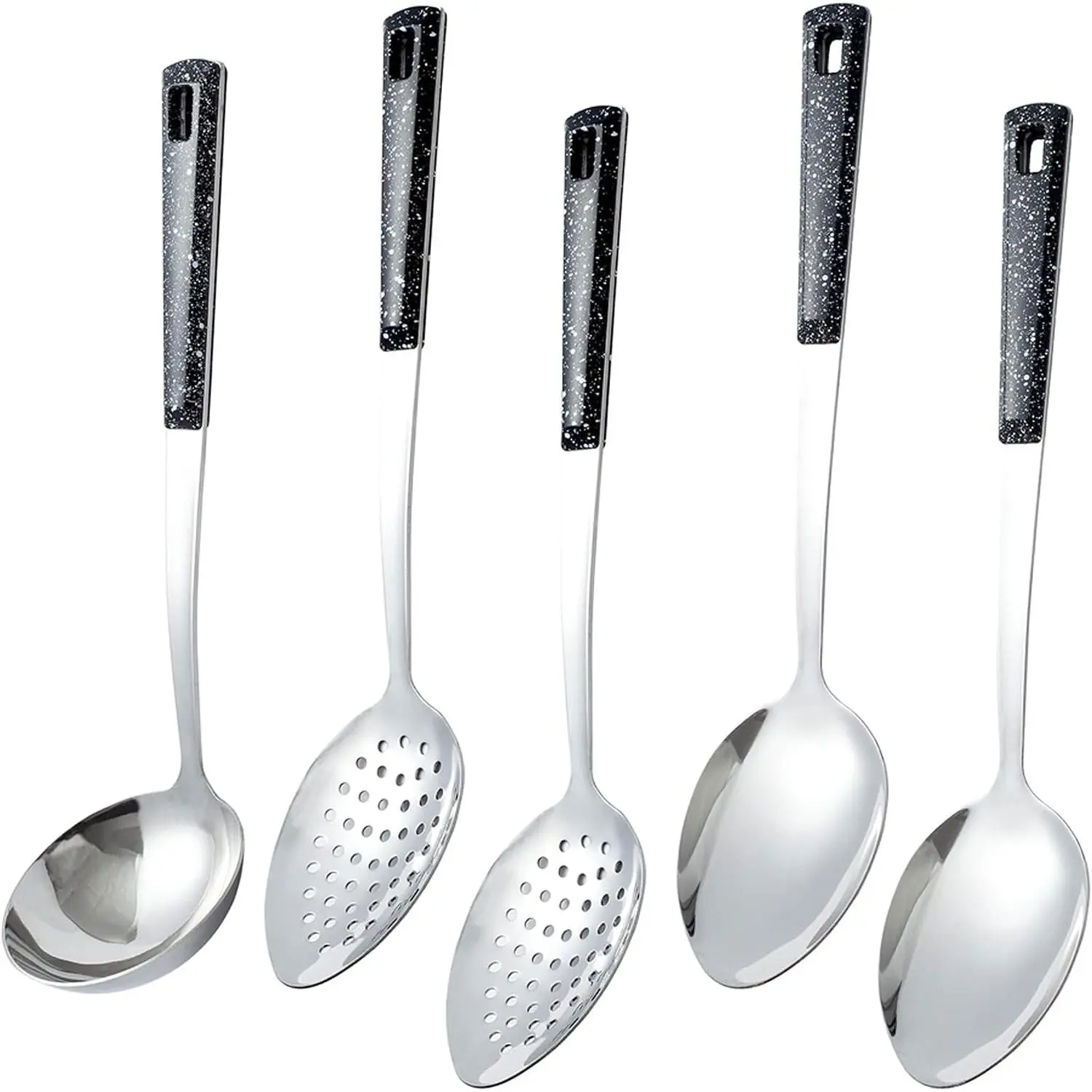 5- Stainless Steel Serving Spoon Set