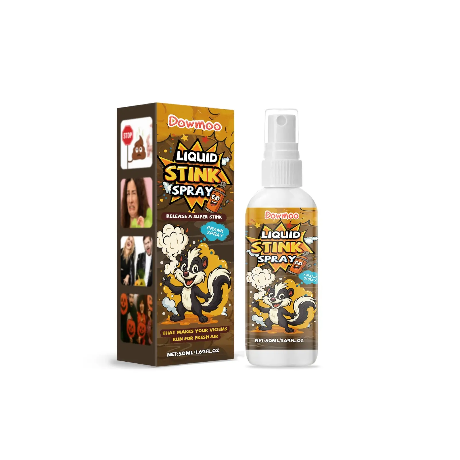 Strong Odor Spray Set, Fun Practical Sprayer, Ultimate Prank Kit, Deodorizing Party Spray Gift, Perfect for Laughs