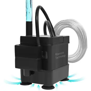 110V Automatic Submersible Mini Water Pump with Level Sensor, Auto Shut Off HVAC Condensate Pump PM01 for Dehumidifier, Air Conditioner, Ice Maker, Furnace, Air Cooler