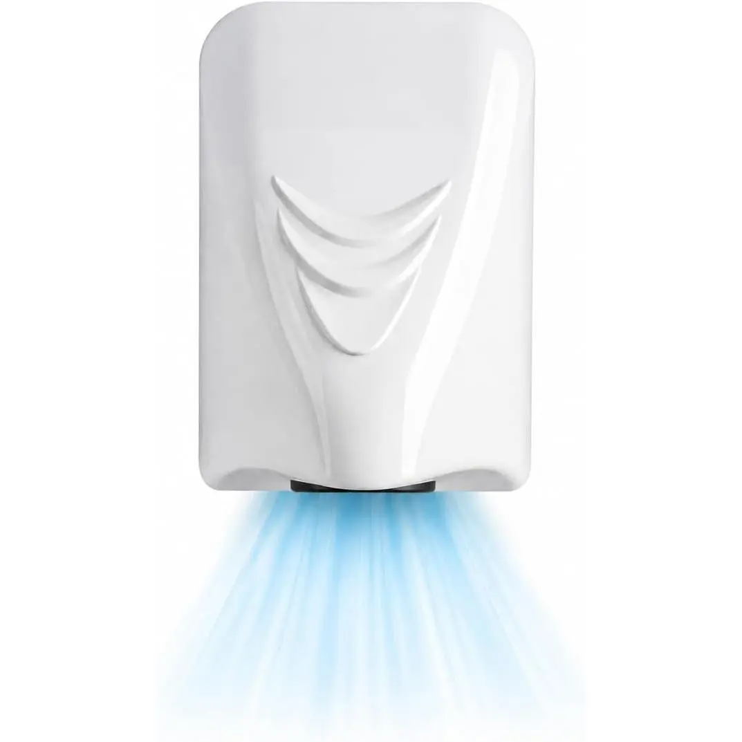 Hand Dryer, 600W Power, Compact Size, IPX1 Waterproof & Overheat Protection