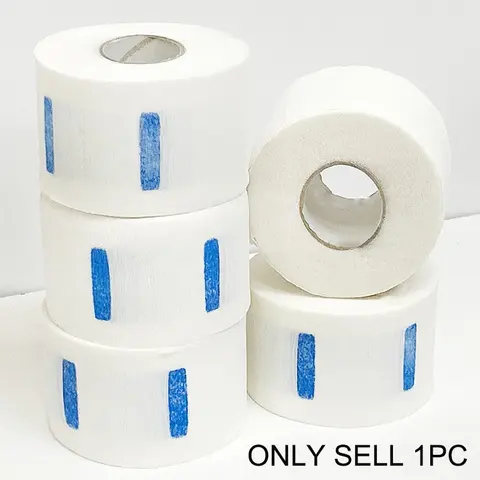 Hair Cutting Bibs Disposable Neck Paper, Elastic, Stretchable & Adjustable Salon Accessories, Professional Stylists Essential Hairdressing Tools, Barber Neck Strip, Hairdresser Accessories